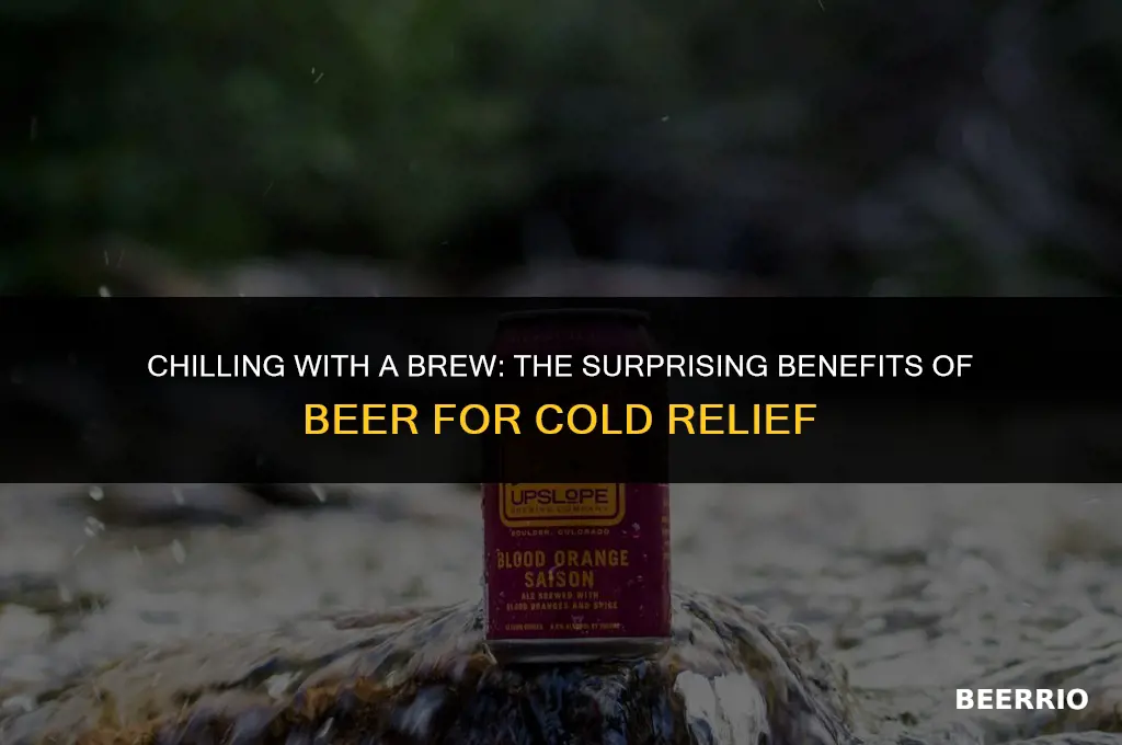 is beer good for cold
