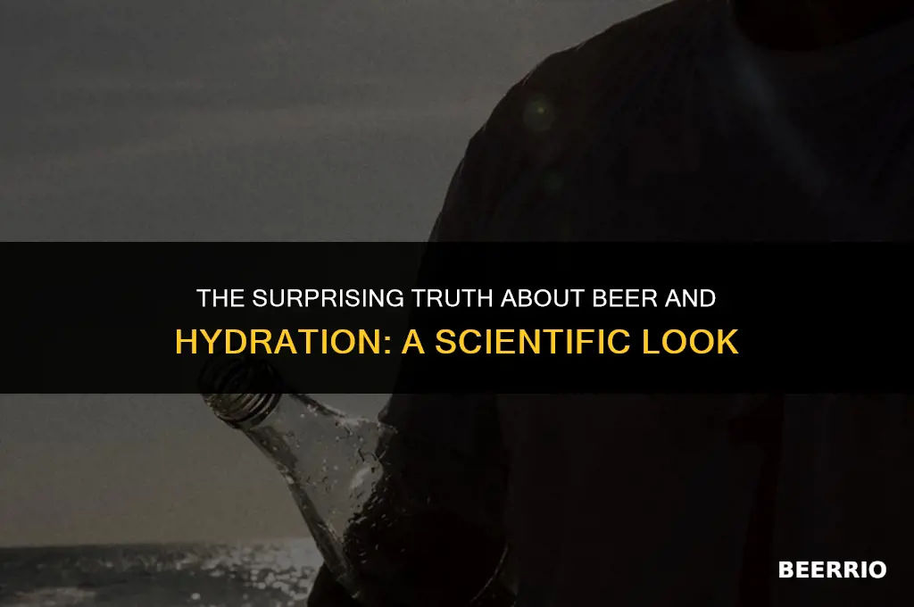 is beer good for hydration