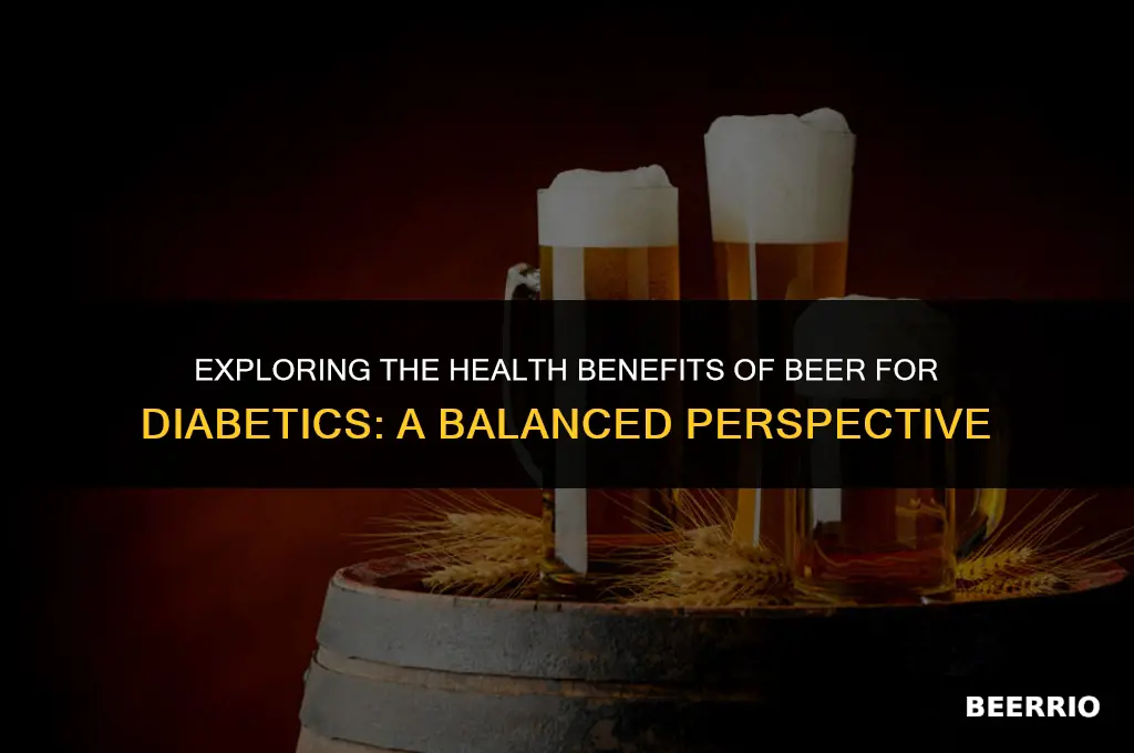is beer healthy for diabetics