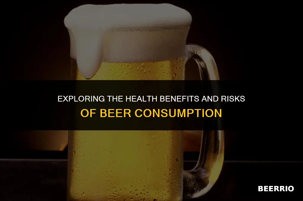 is beer healthy for you