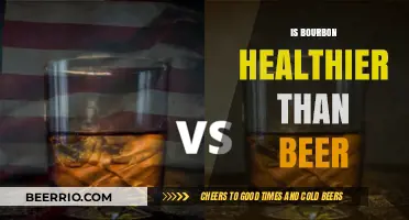 Bourbon vs. Beer: Unraveling the Healthier Choice Debate