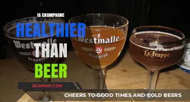 Exploring the Health Benefits: Champagne vs. Beer