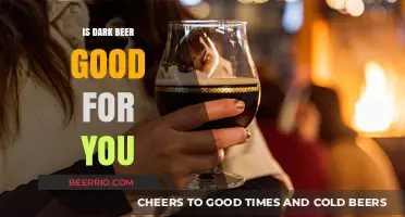 Exploring the Health Benefits of Dark Beer: A Nutritional Perspective