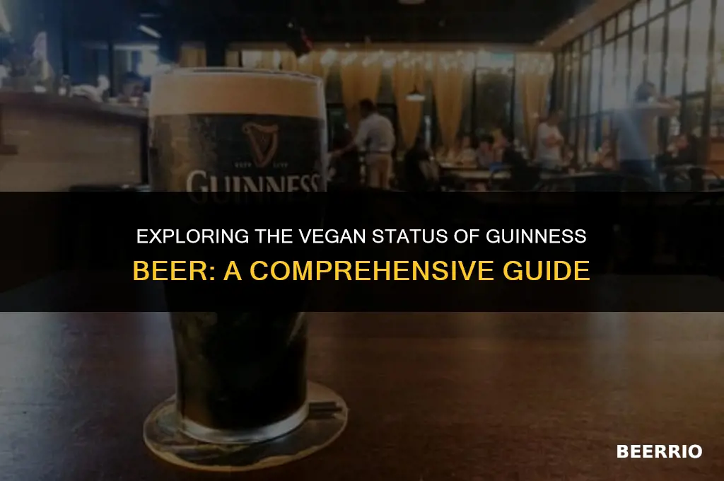 is guinness beer vegan