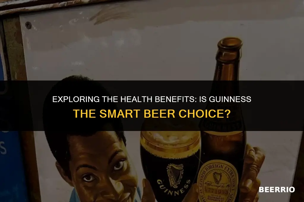 is guinness the healthiest beer