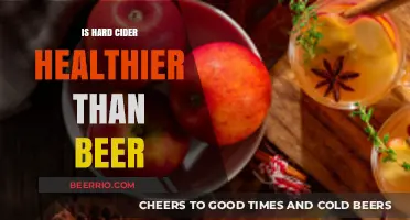 Exploring the Health Benefits: Hard Cider vs. Beer Comparison