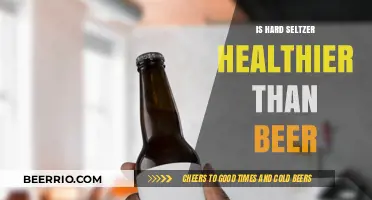 Seltzer vs. Beer: Unraveling the Healthier Choice Debate