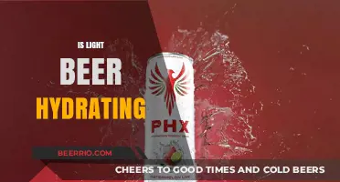 Quenching Your Thirst: The Hydration Debate Over Light Beer