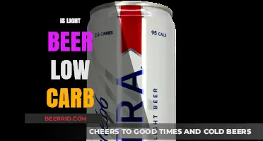 Sipping Light: Unveiling the Low-Carb Truth About Light Beer