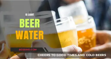 Exploring the Myth: Is Light Beer Really Just Water?
