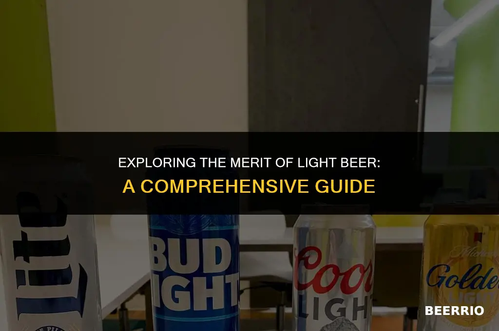 is light beer worth it