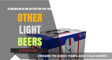Michelob Ultra vs. Other Light Beers: A Healthier Choice?