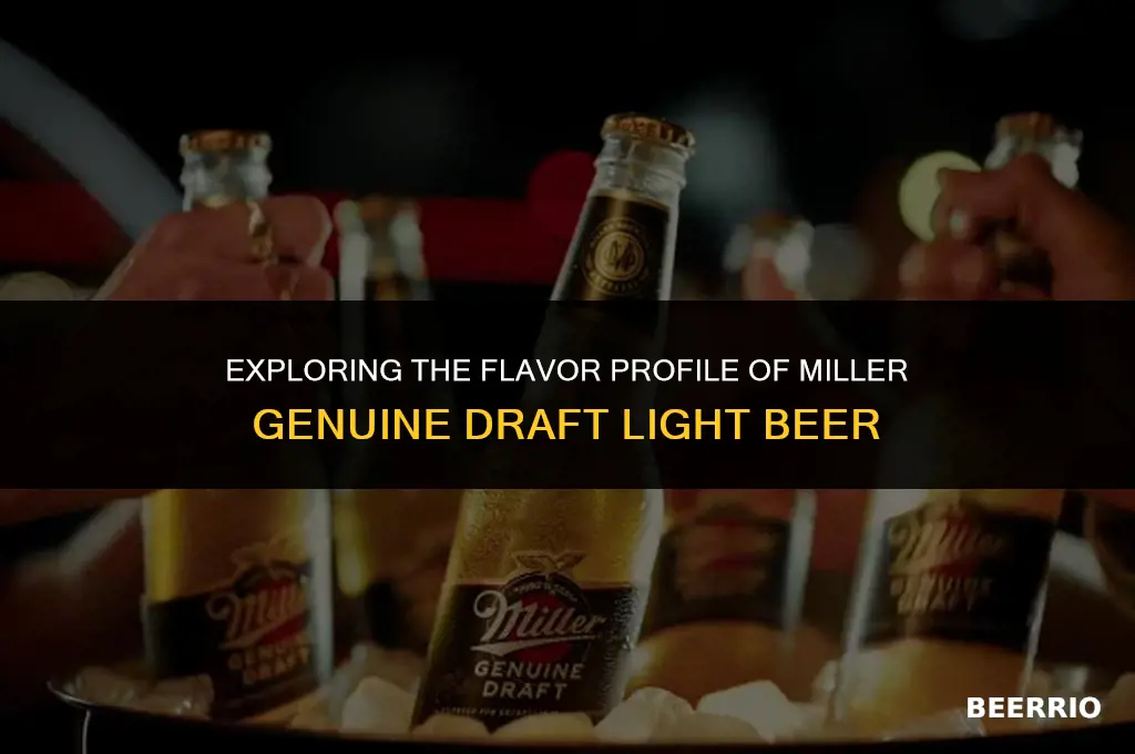 is miller genuine draft a light beer