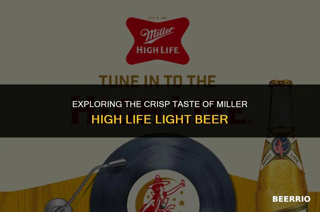 is miller high life light beer