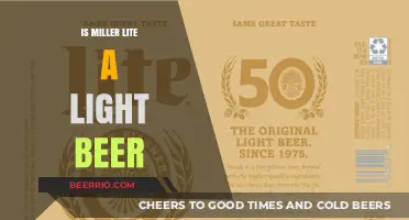 Exploring the Calorie Count: Is Miller Lite Truly a Light Beer?