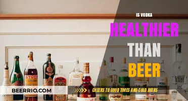 Vodka vs. Beer: Unraveling the Healthier Choice Debate