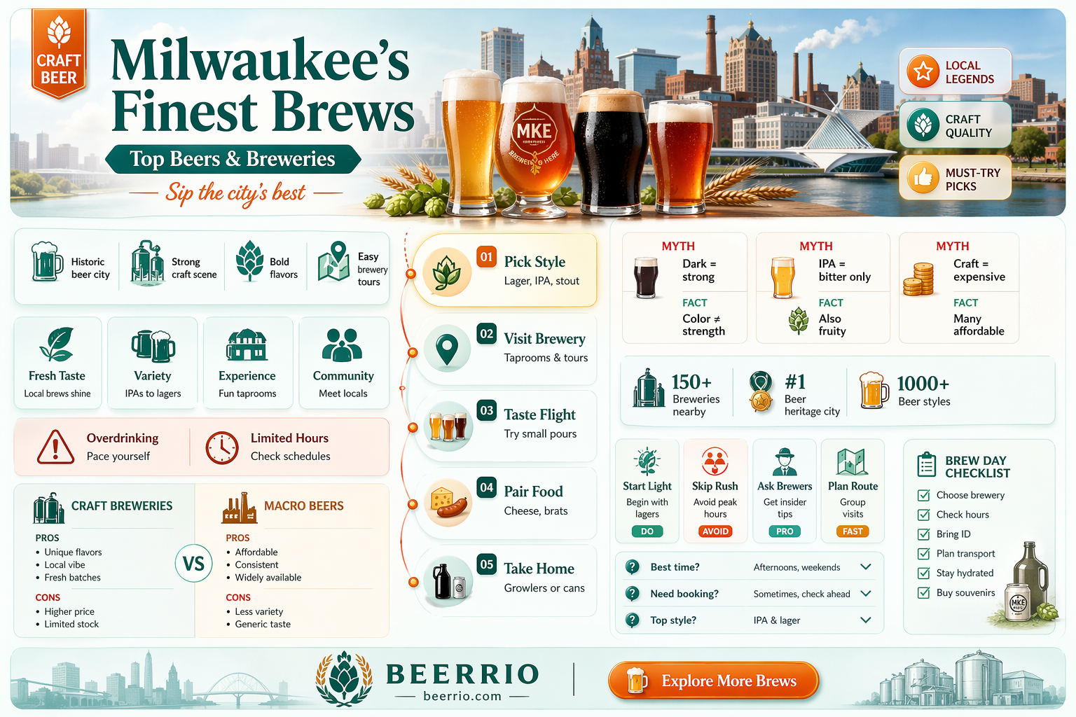 what beer is made in milwauke