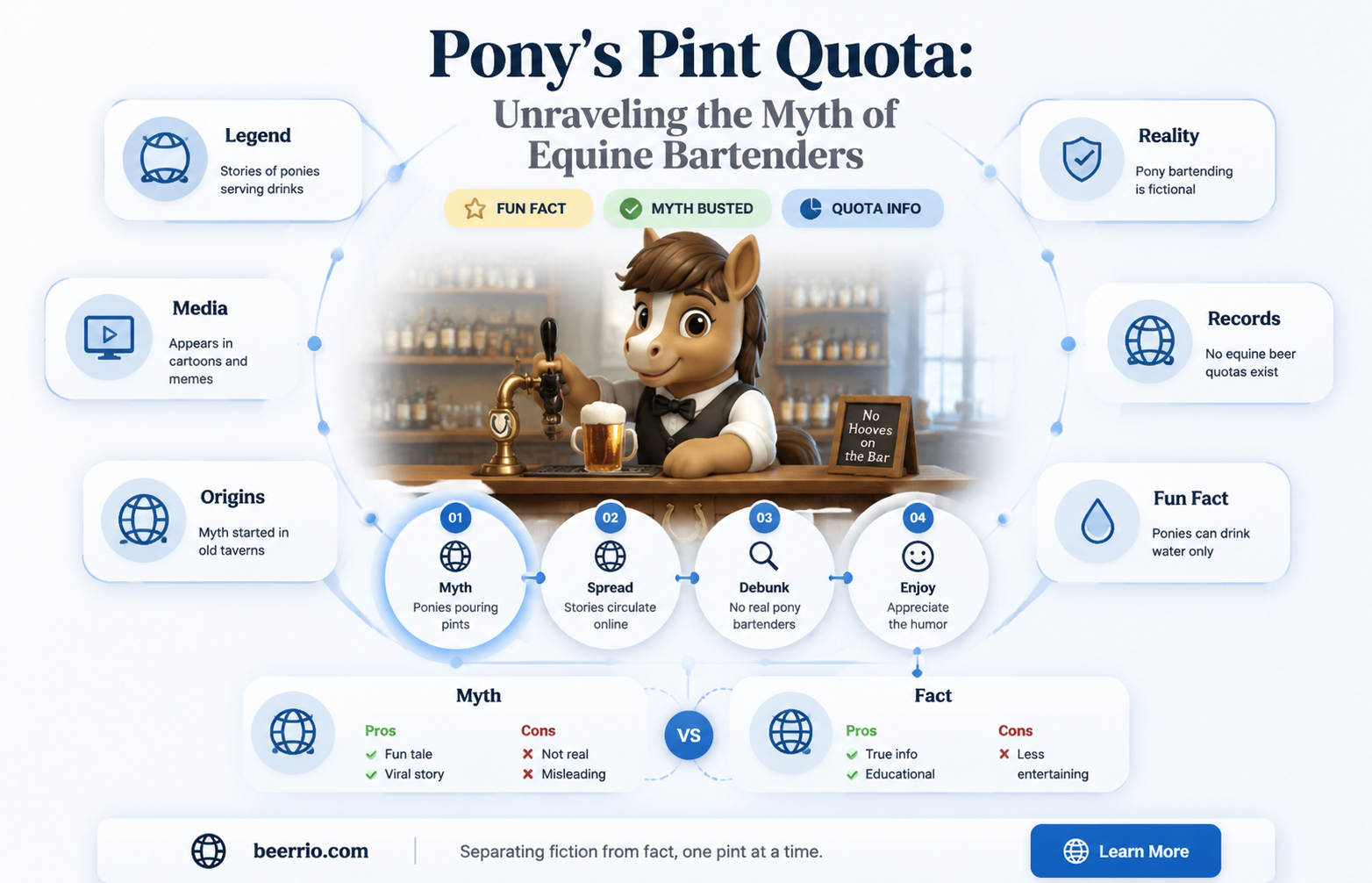 how many glasses of beer does a pony serve