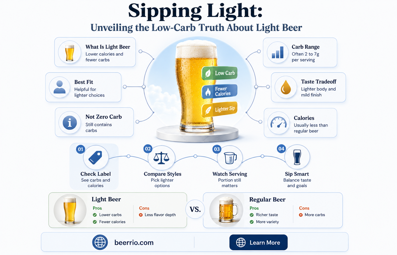 is light beer low carb