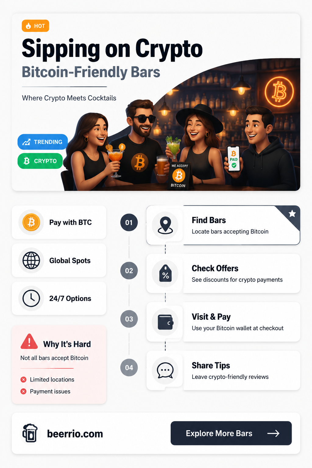 can i pay with bitcoin for a beer