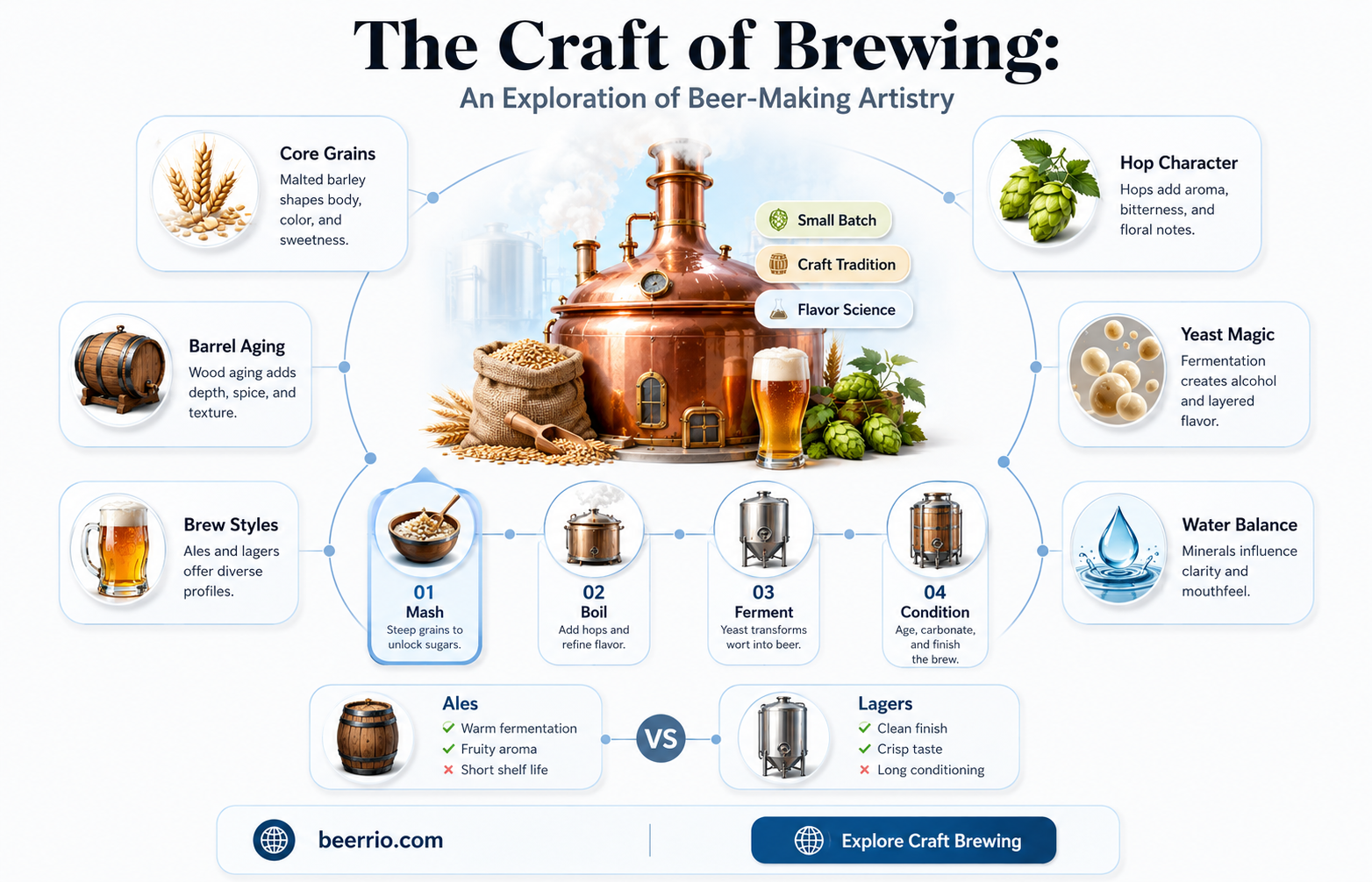 what is the art of brewing beer called