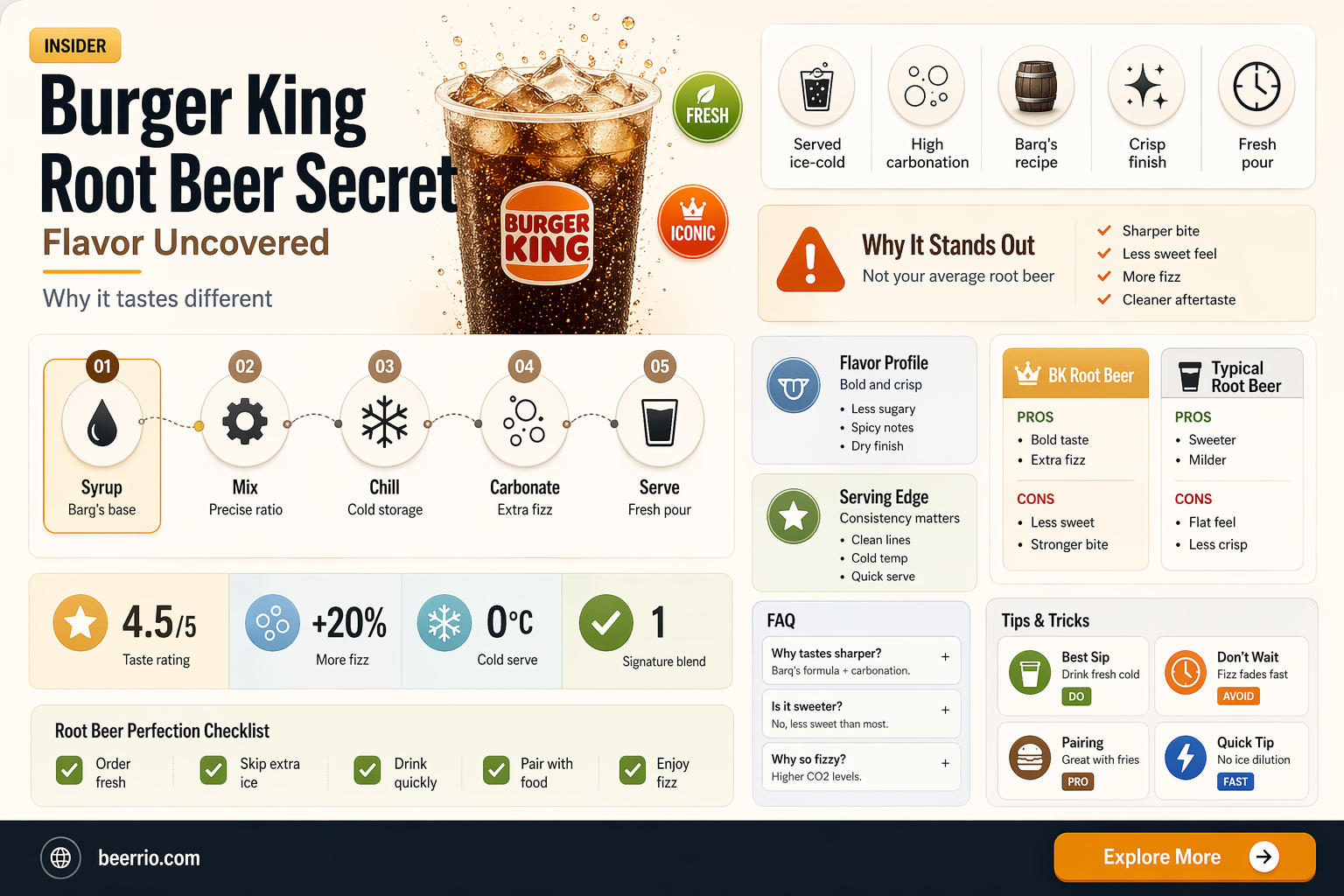 what root beer does burger king use