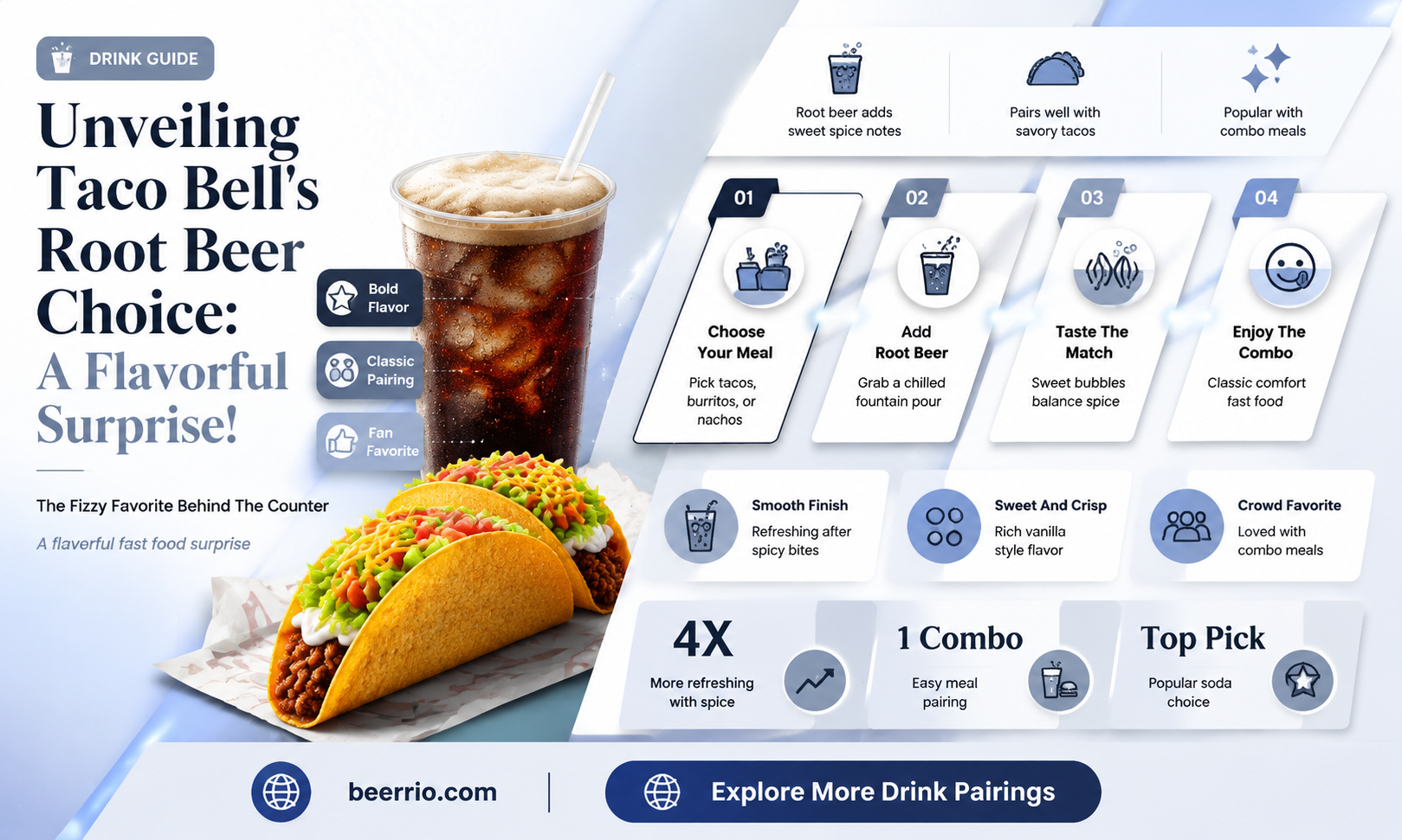 what root beer does taco bell serve