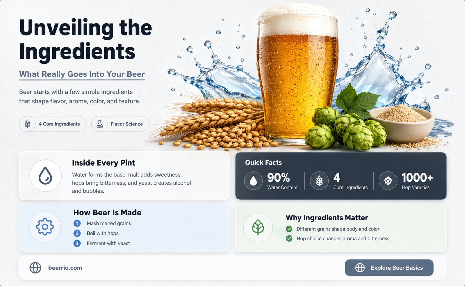 what do they put in beer