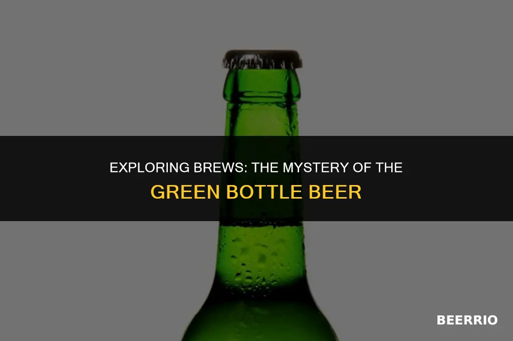 what beer comes in a green bottle