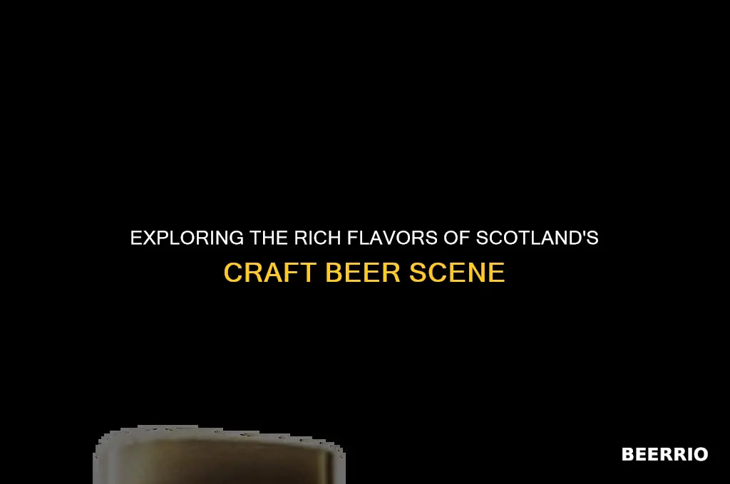 what beer is made in scotland