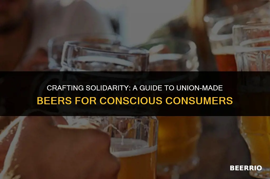 what beer is union made