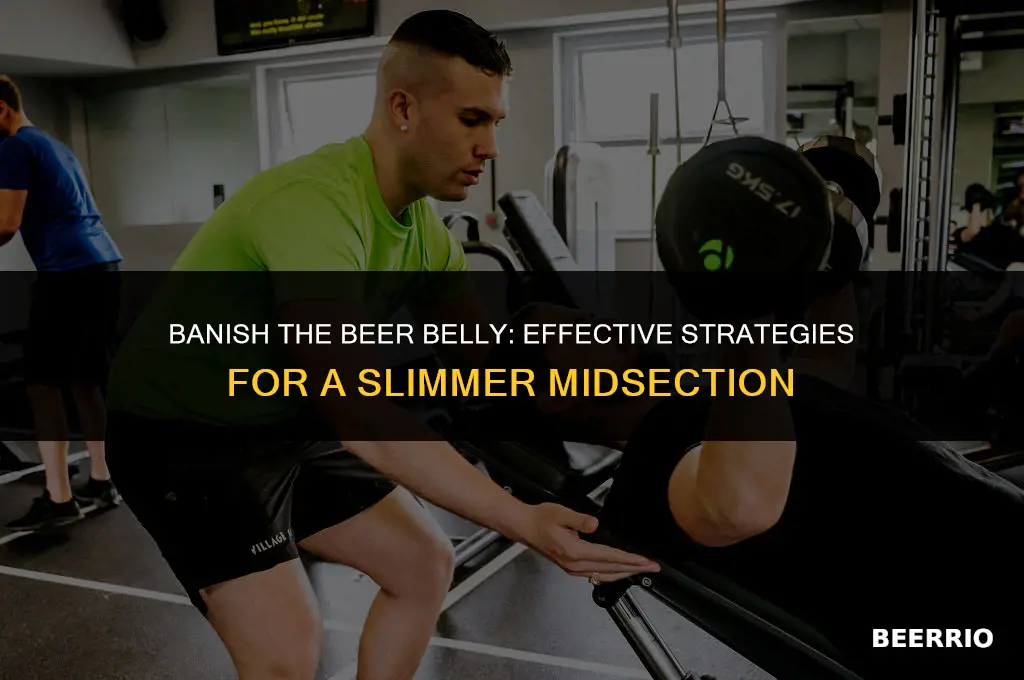what gets rid of beer belly