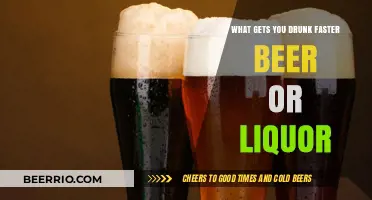 Unveiling the Truth: Beer vs. Liquor - Which Gets You Drunk Faster?