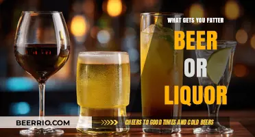 The Great Debate: Beer vs. Liquor - Which One Really Packs on the Pounds?