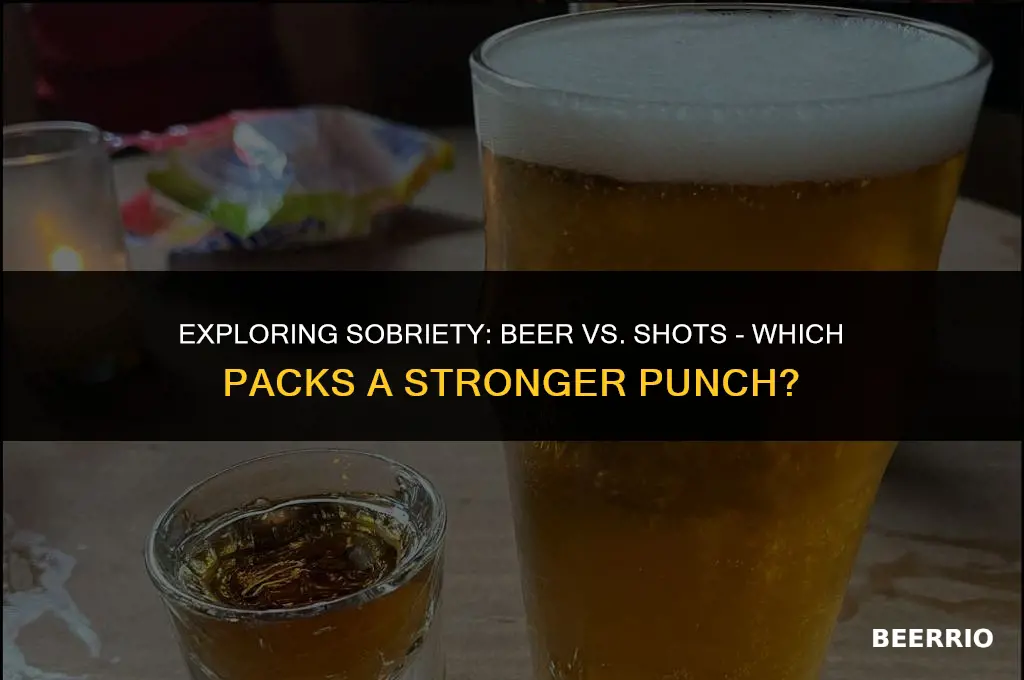 what gets your more drunk a beer or a shot