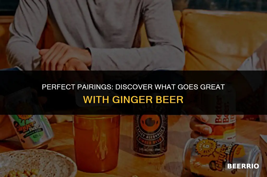what goes good with ginger beer