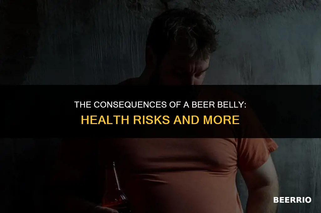what happens if you get a beer belly