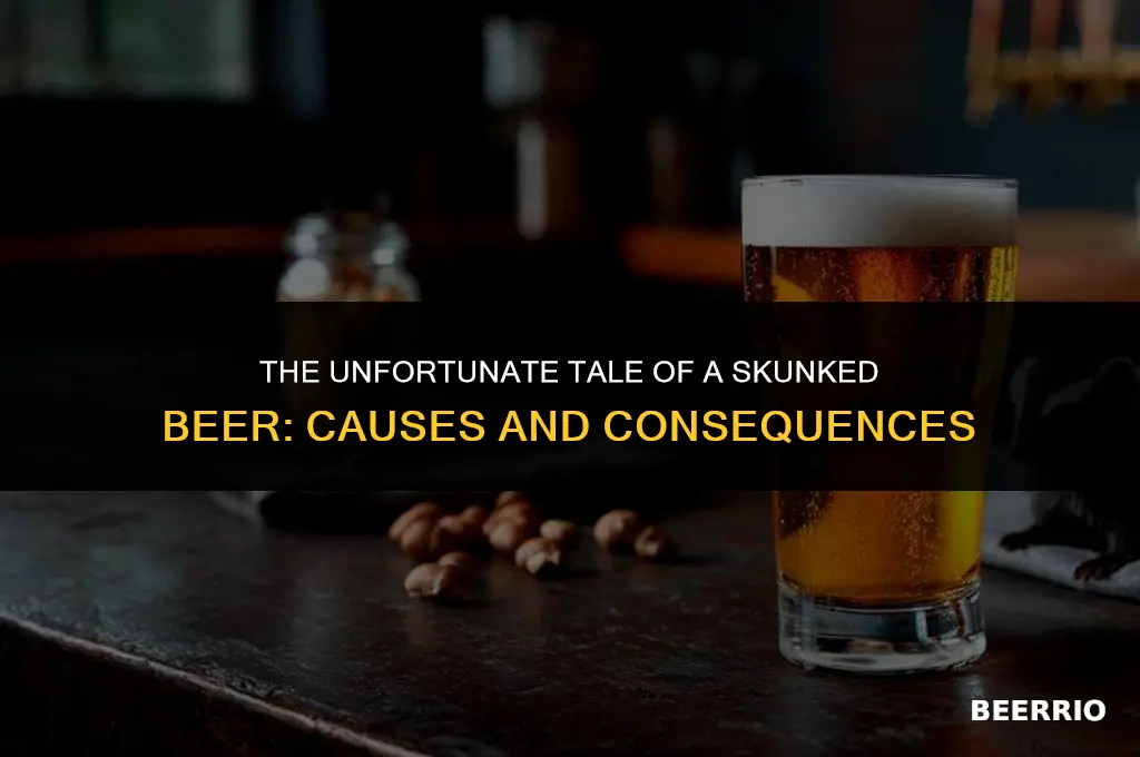 what happens when a beer gets skunked