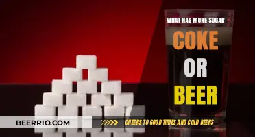 Sweet vs. Bitter: The Sugar Content Showdown Between Coke and Beer