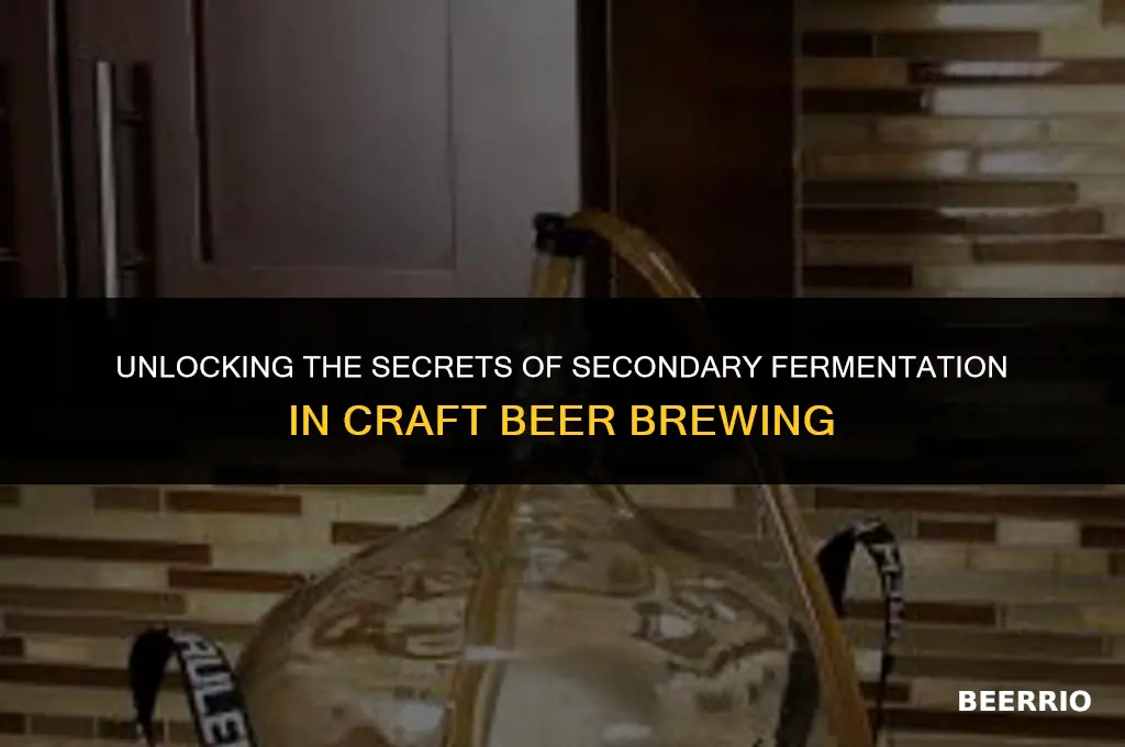 what is secondary fermentation in brewing beer