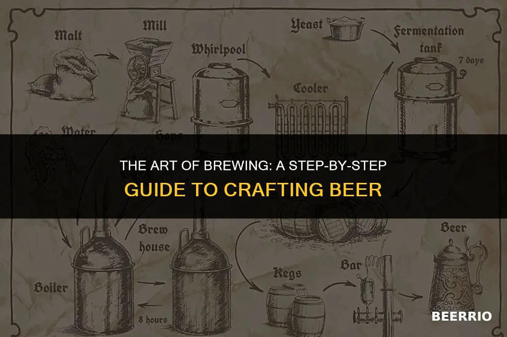 what is the exact process of brewing beer