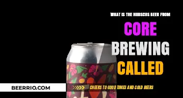Exploring Core Brewing's Unique Hibiscus Beer: A Flavorful Journey