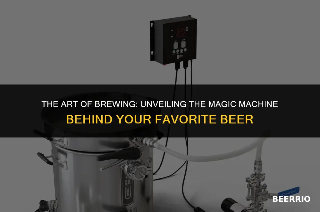 what is the machine called that beer is brewed in