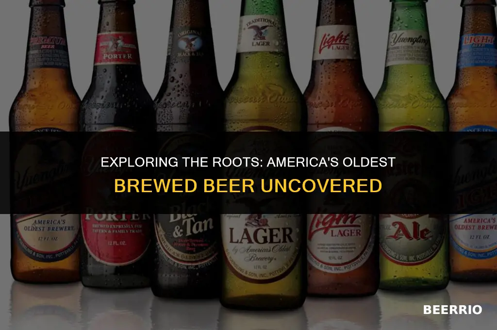 what is the oldest beer brewed in america