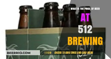 Exploring the Cost of Brews at 512 Brewing: A Beer Lover's Guide