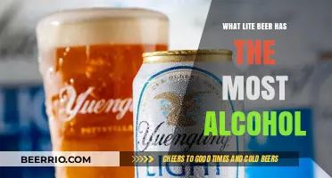 Exploring Lite Beers: Which One Packs the Most Punch?