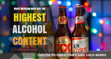 Exploring Mexico's Strongest Brews: A Guide to High-Alcohol Beers