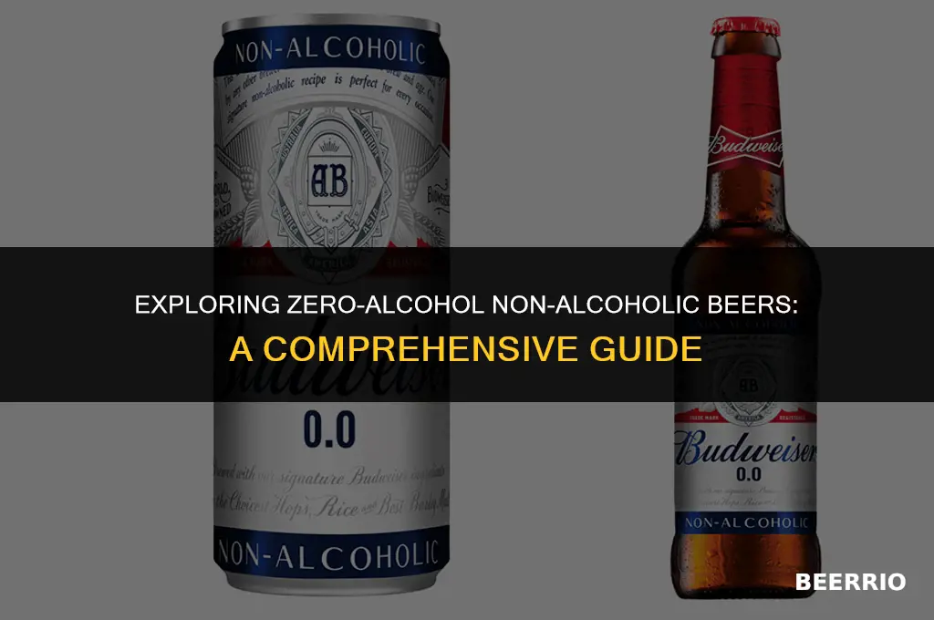 what non alcoholic beer has 0 alcohol