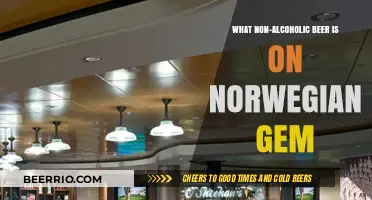 Exploring Non-Alcoholic Beer Options Aboard the Norwegian Gem