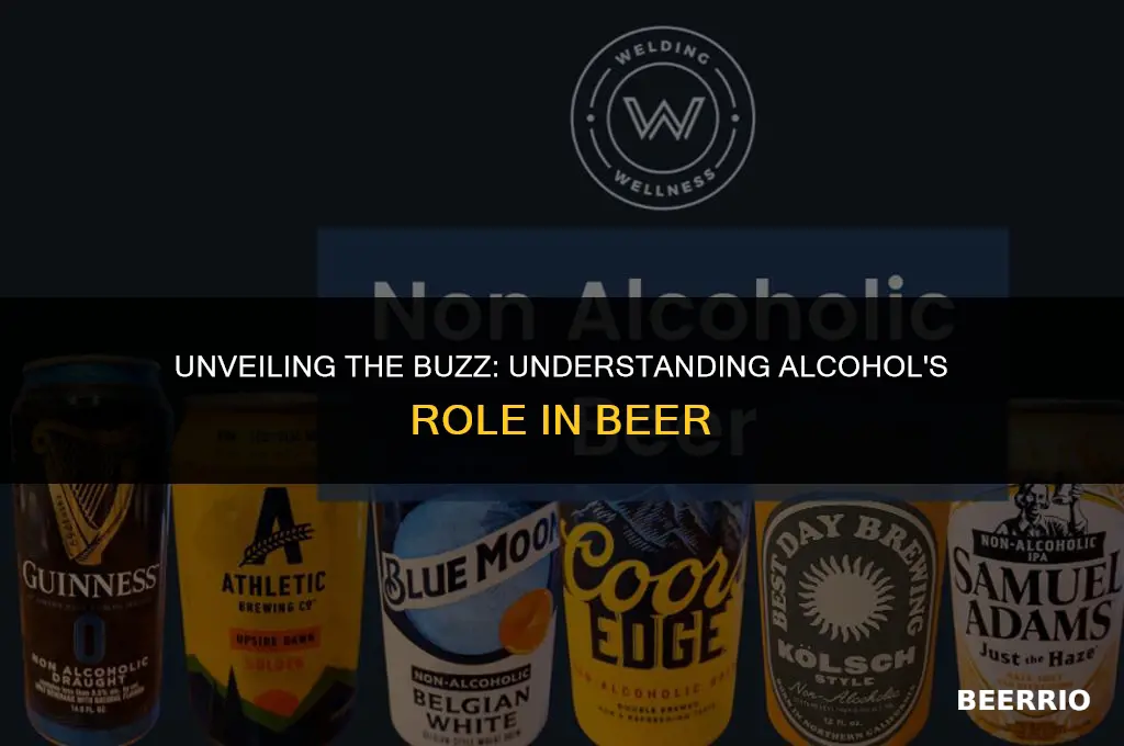 what part of beer is alcohol